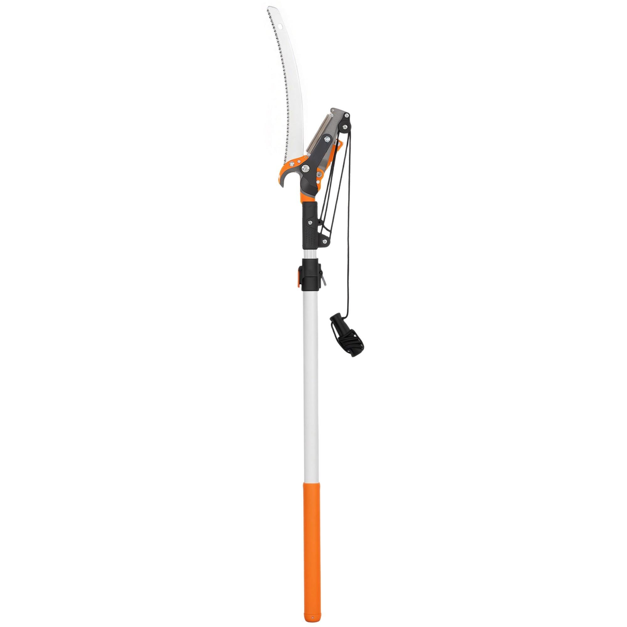 2-in-1 Aluminium Pole Pruner with 6.5-Ft Reach