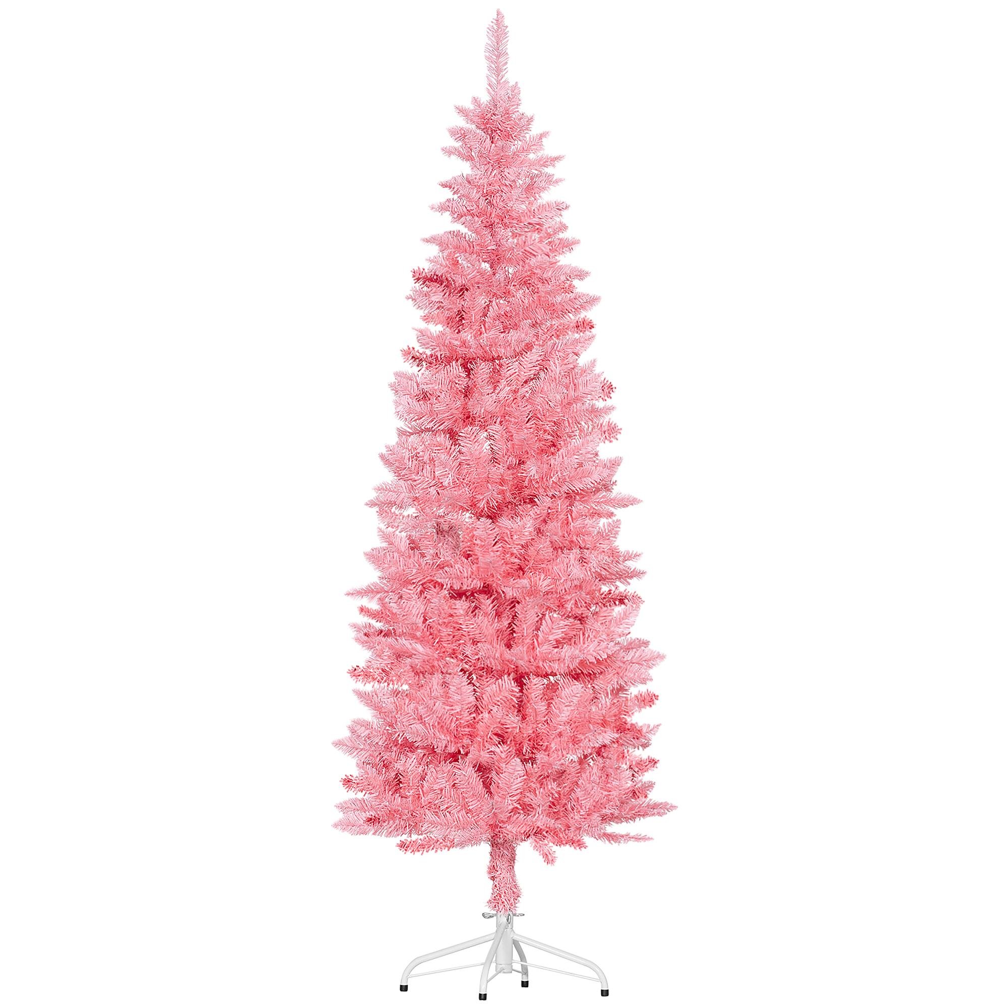 6 ft Pink Artificial Tree with 479 Branch Tips