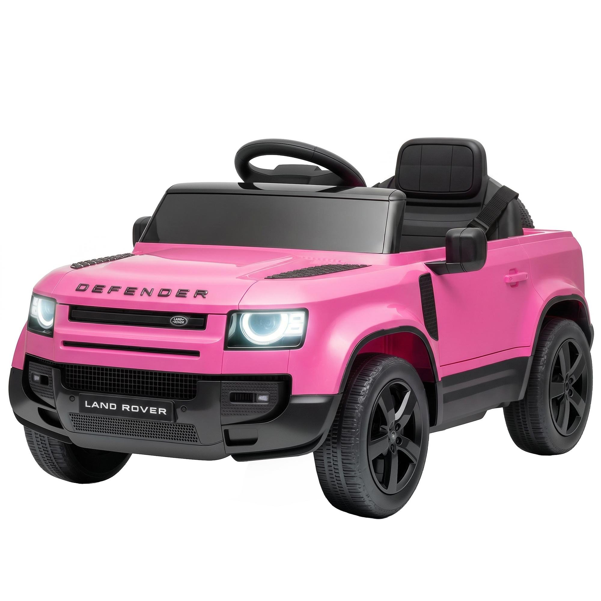 Pink Dual Motor Ride-On Car with Remote Control