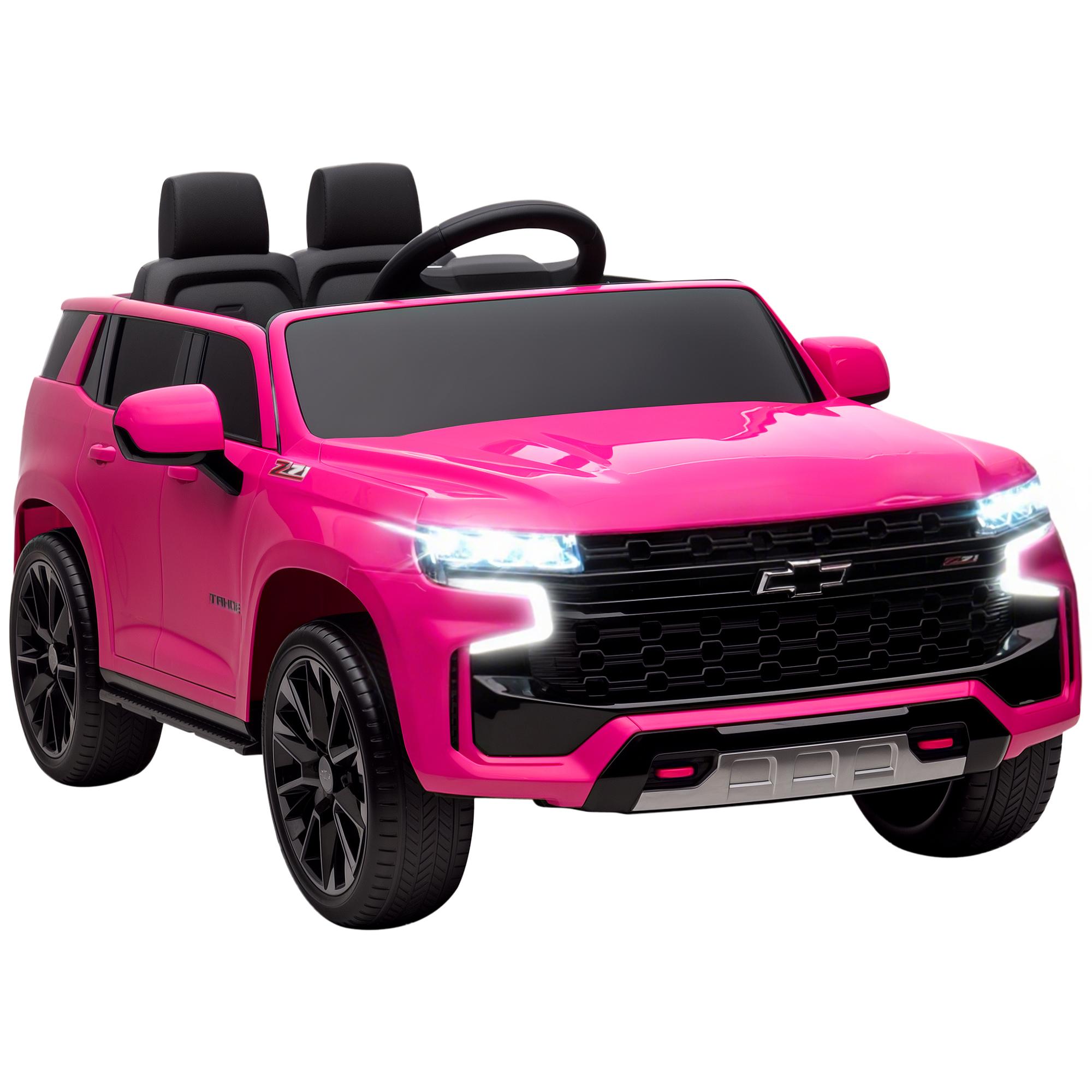 Pink 12V Remote SUV Toy Kids Ride-On Car with Dual Motors
