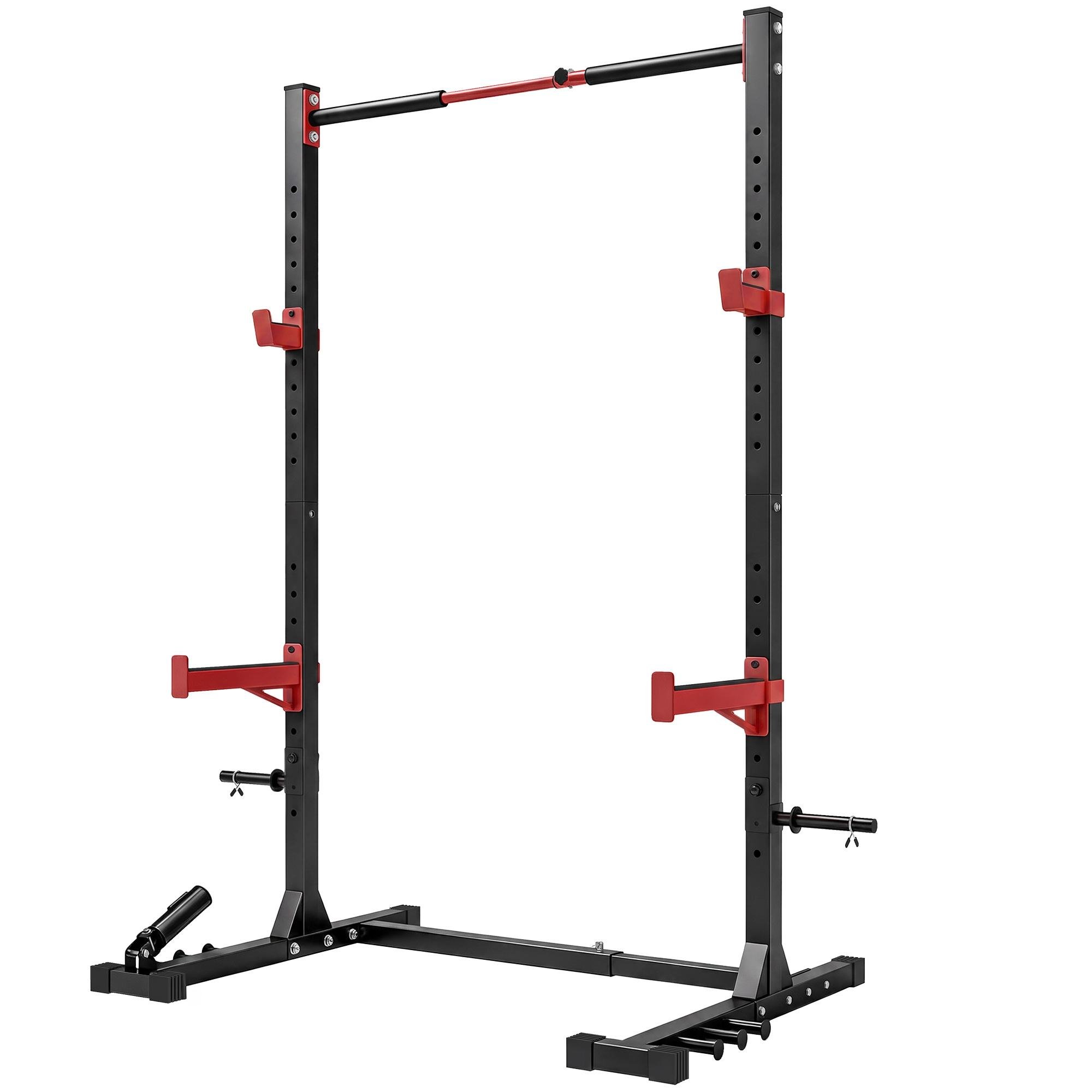 Red 1100 lb Power Cage with Adjustable Width