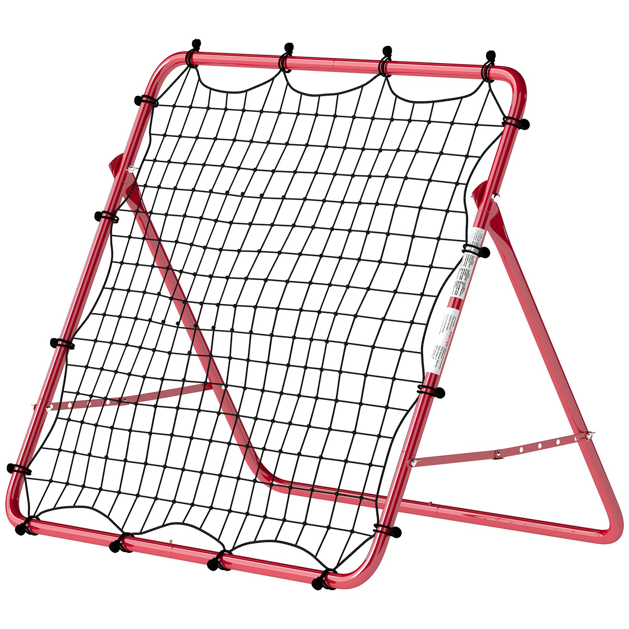5 Angle Soccer Rebounder Net with Adjustable Training Positions