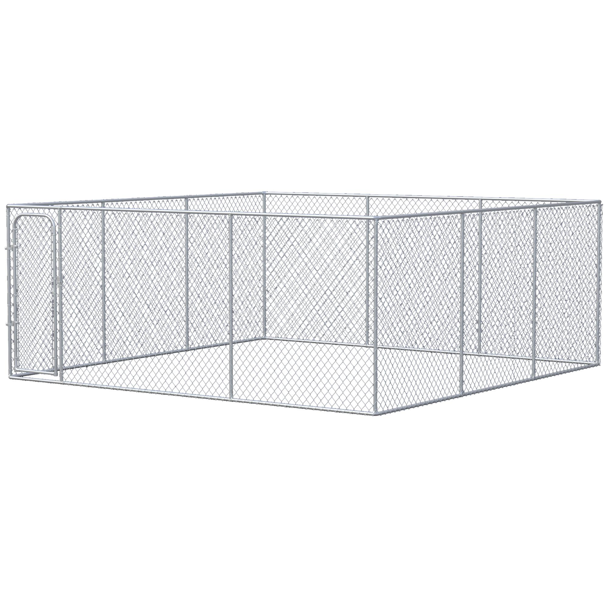 227.7 Square Foot Dog Playpen, 6-Foot Outdoor Enclosure