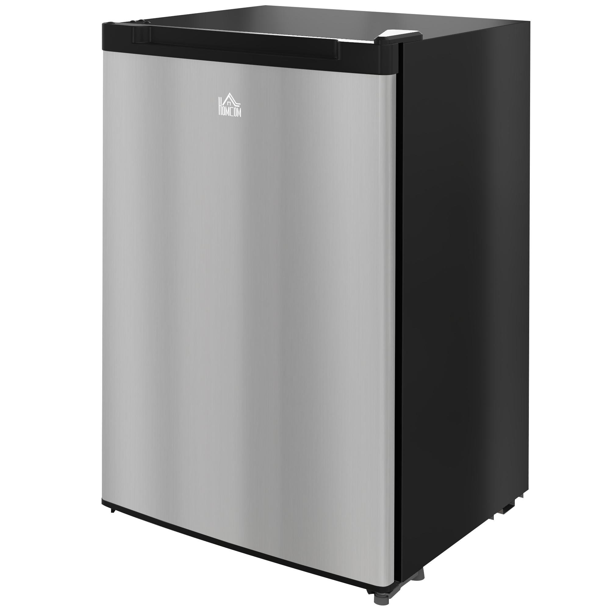 Silver 3 Cu Ft Freezer with Reversible Door