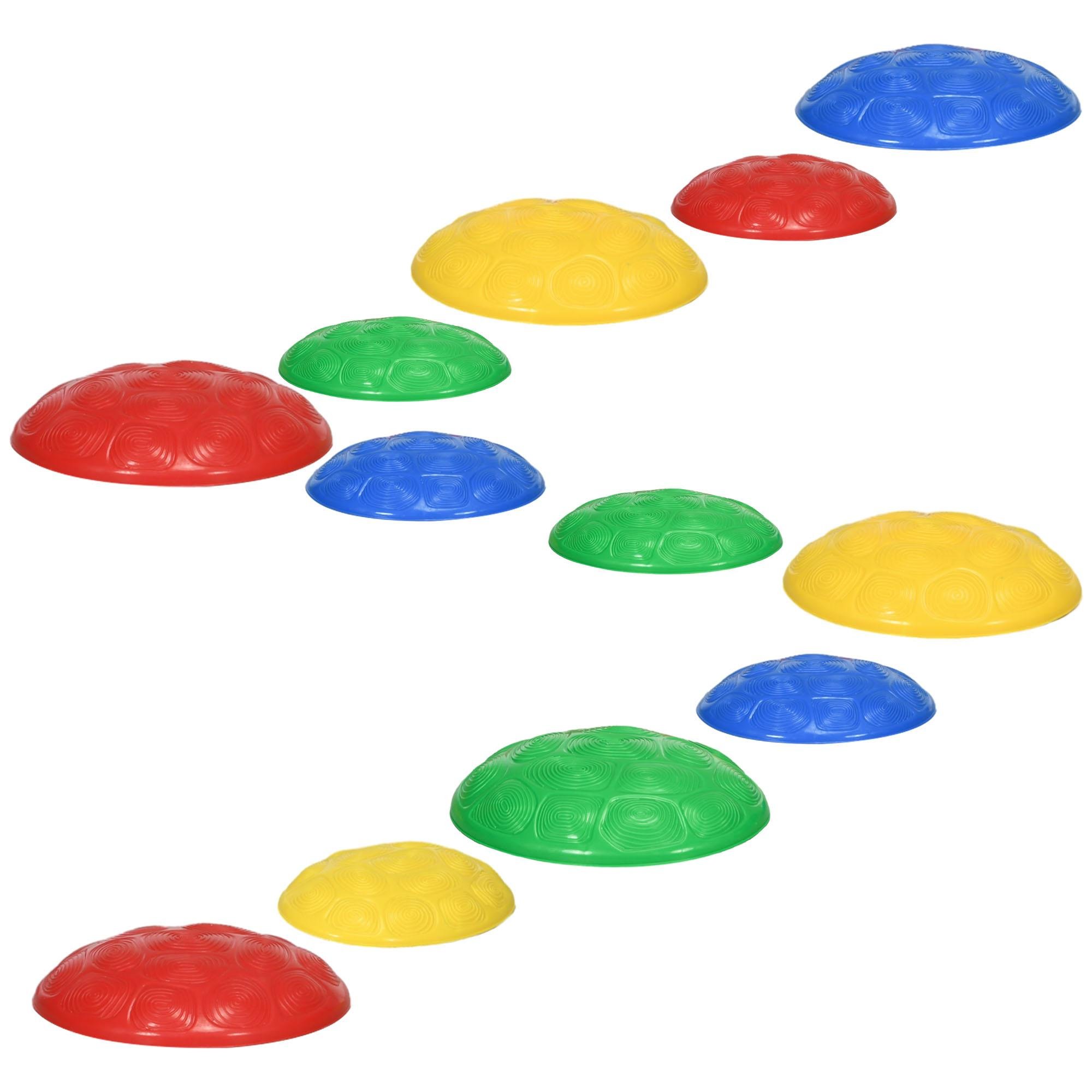Multi Colour Turtle Stepping Stones, 12-Piece Set