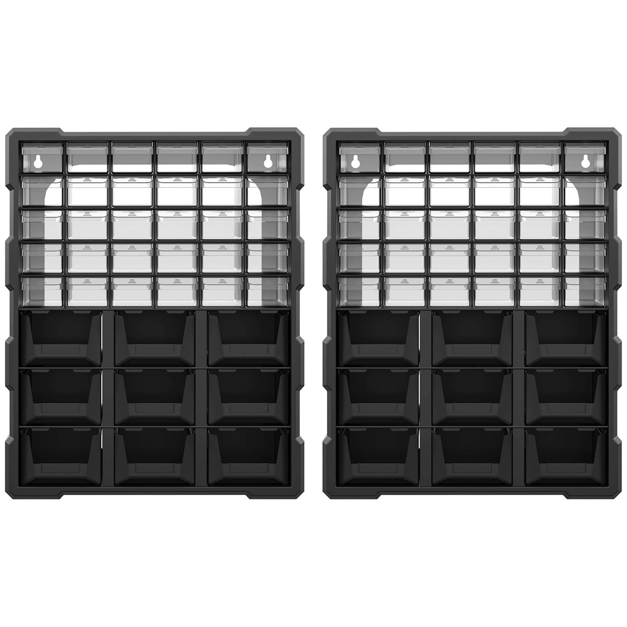 Black Plastic 39 Drawer Cabinet for Small Parts