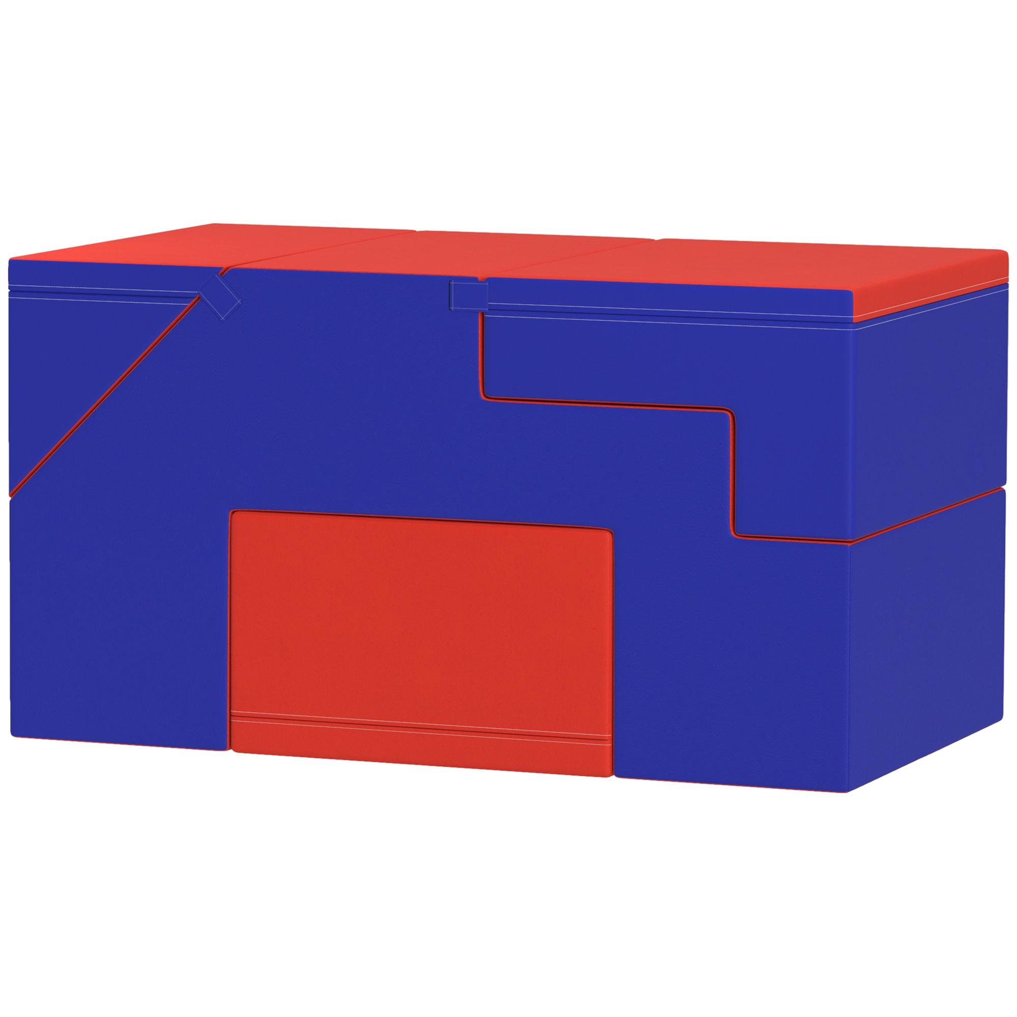 Blue Foam Climbing Blocks – Reconfigurable Toddler Set