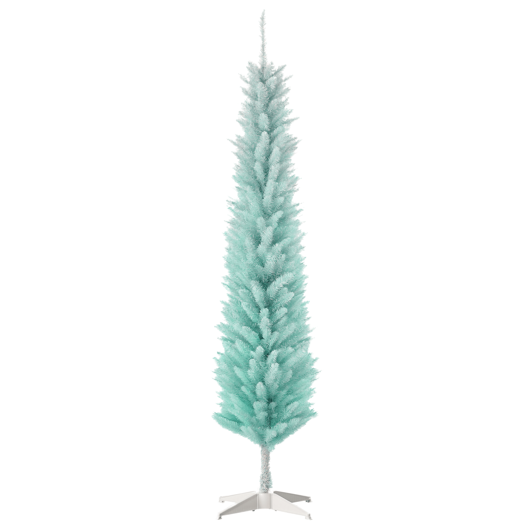 6 ft Blue Pencil Tree with 360 Branch Tips