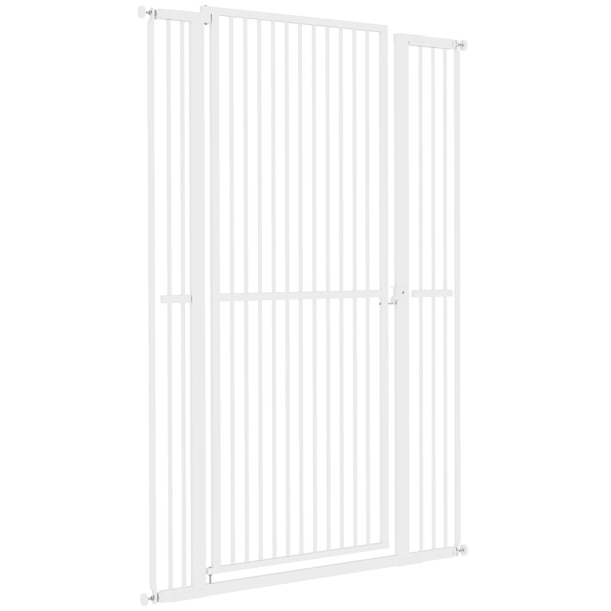 59 Inch Alloy Steel Gate, Adjustable 30.3-40.9 in Width