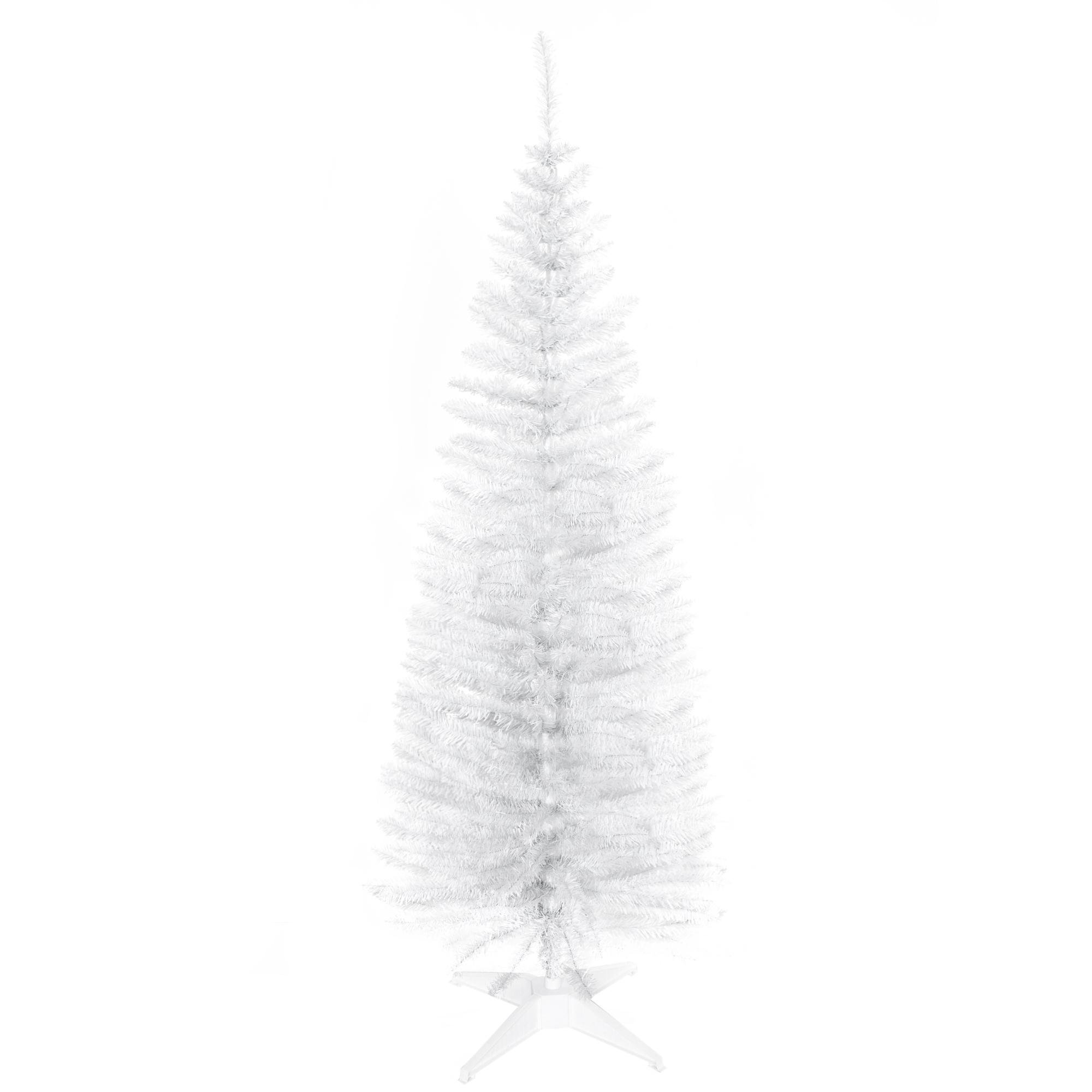 5 ft White Artificial Tree with 294 Realistic Branches