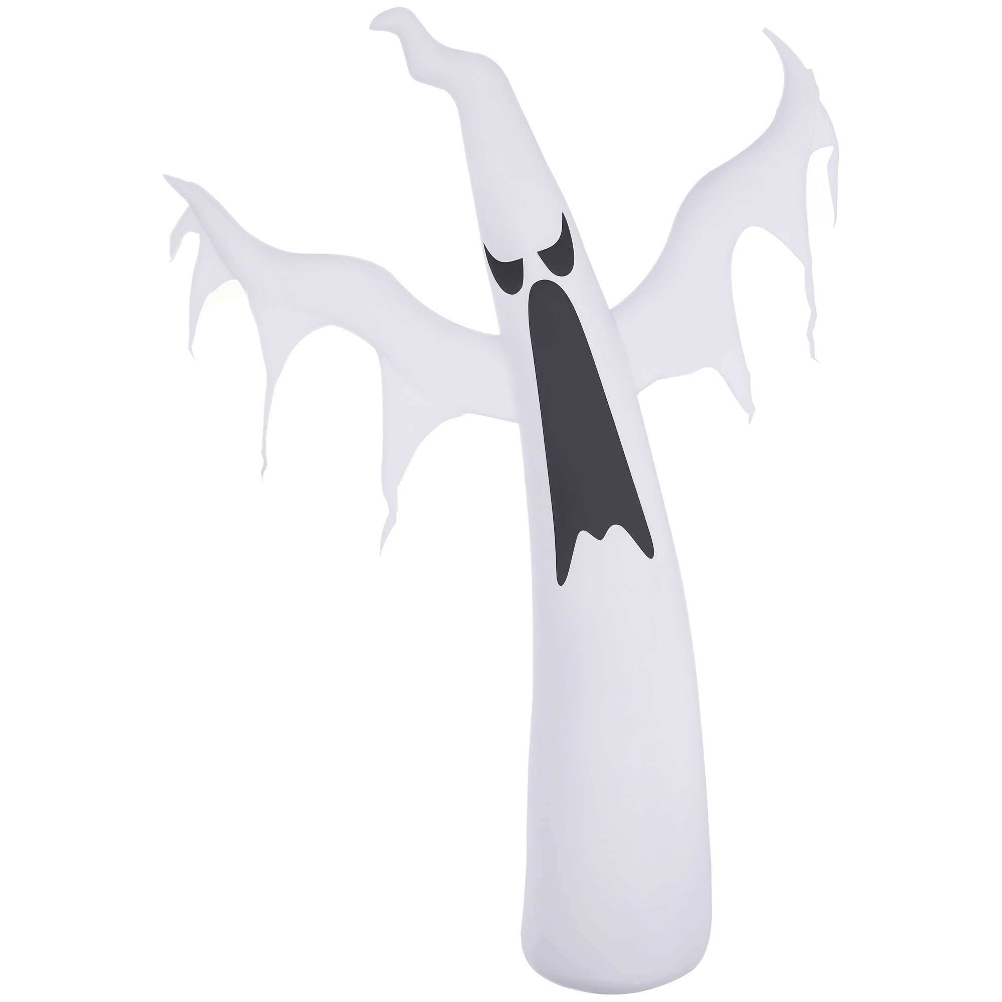 6 ft white ghost inflatable with LED lights