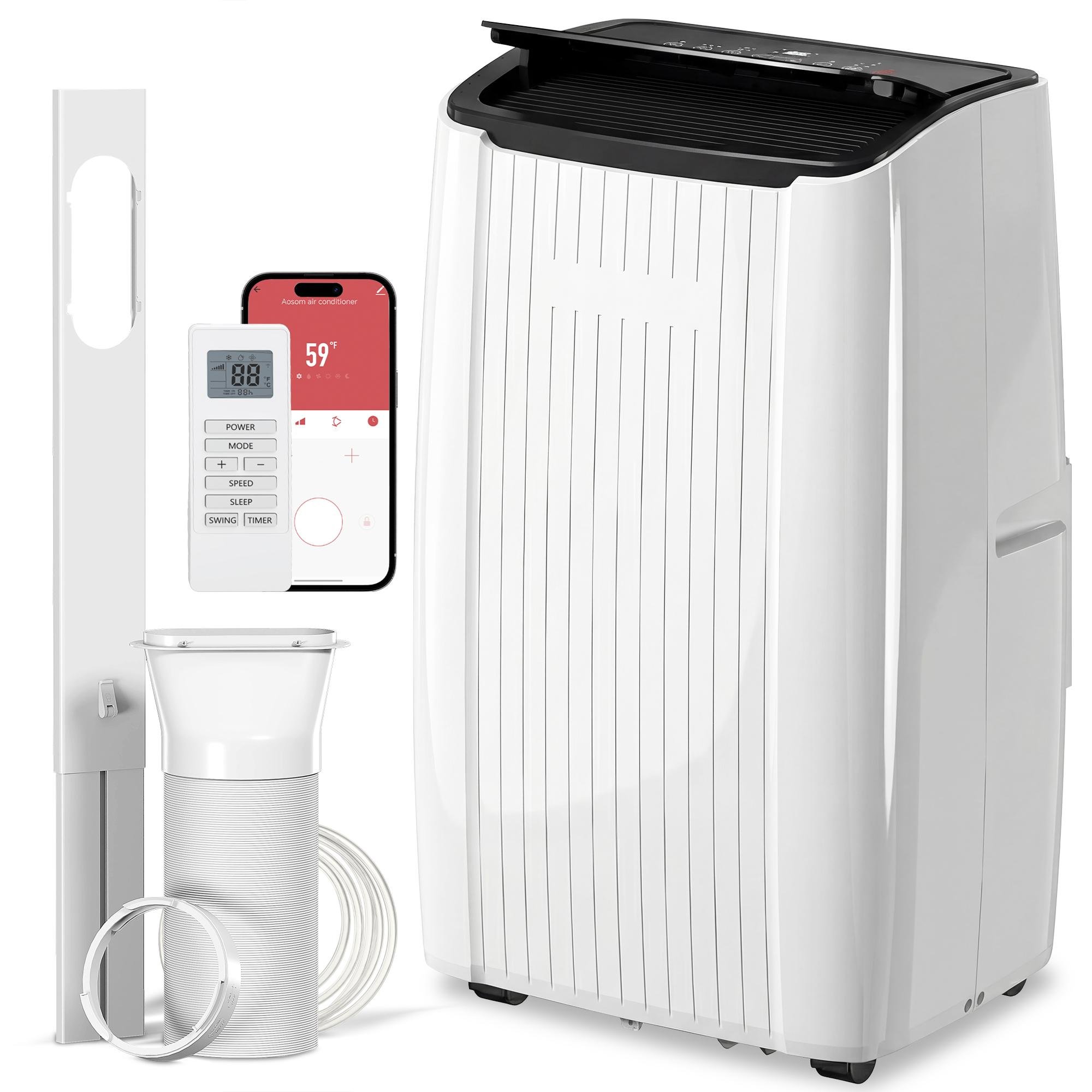 12000 BTU Portable AC Heater with WiFi Control