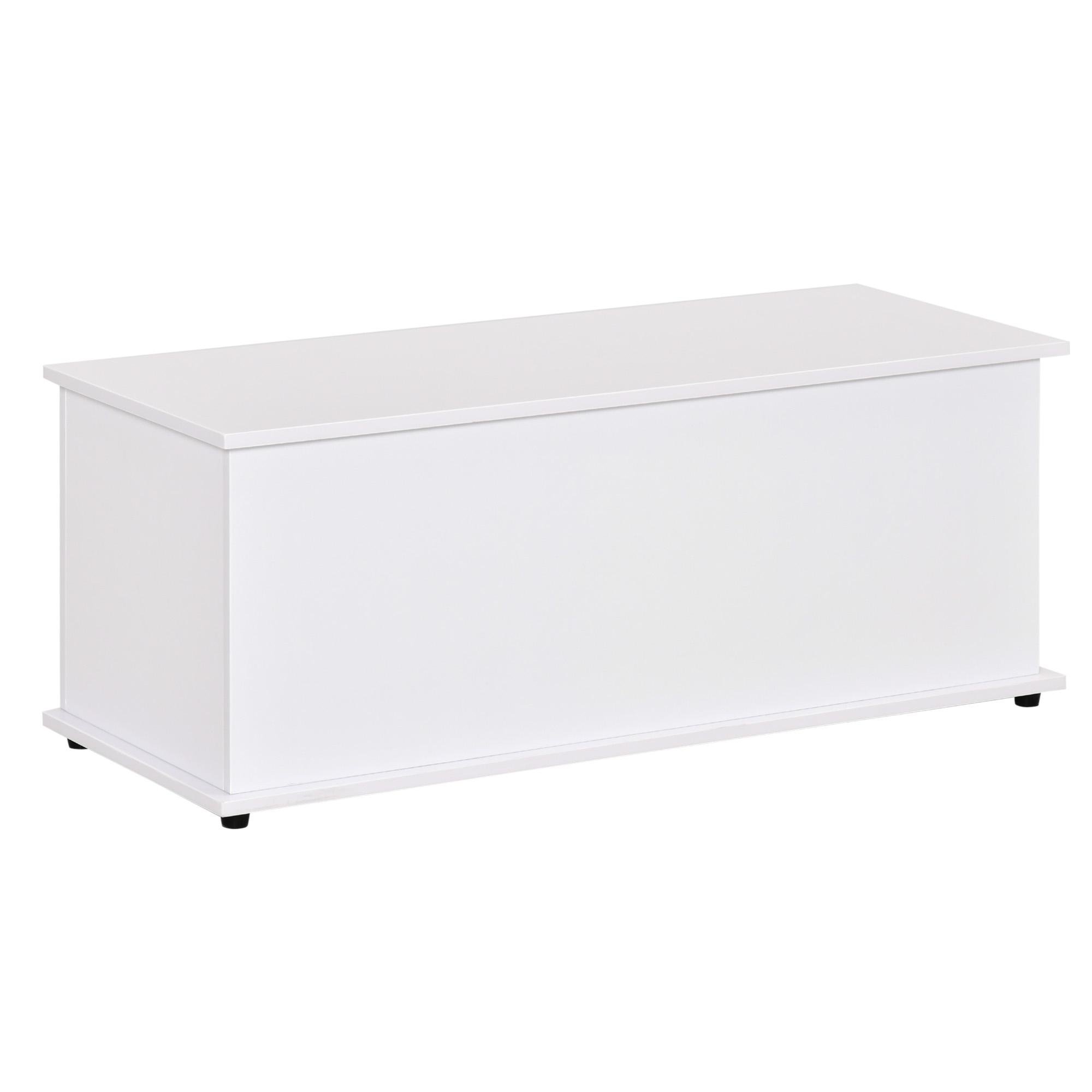 White Storage Trunk with 265 lb Top Capacity, 39.5 in