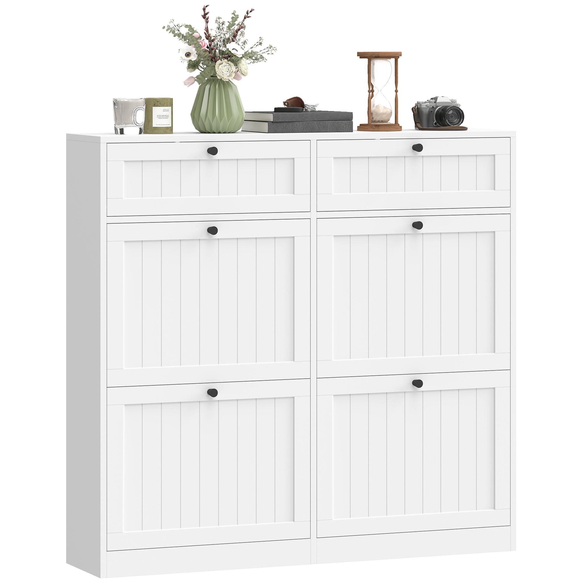 White 16 20 Flip Cabinet with Farmhouse Beadboard Doors