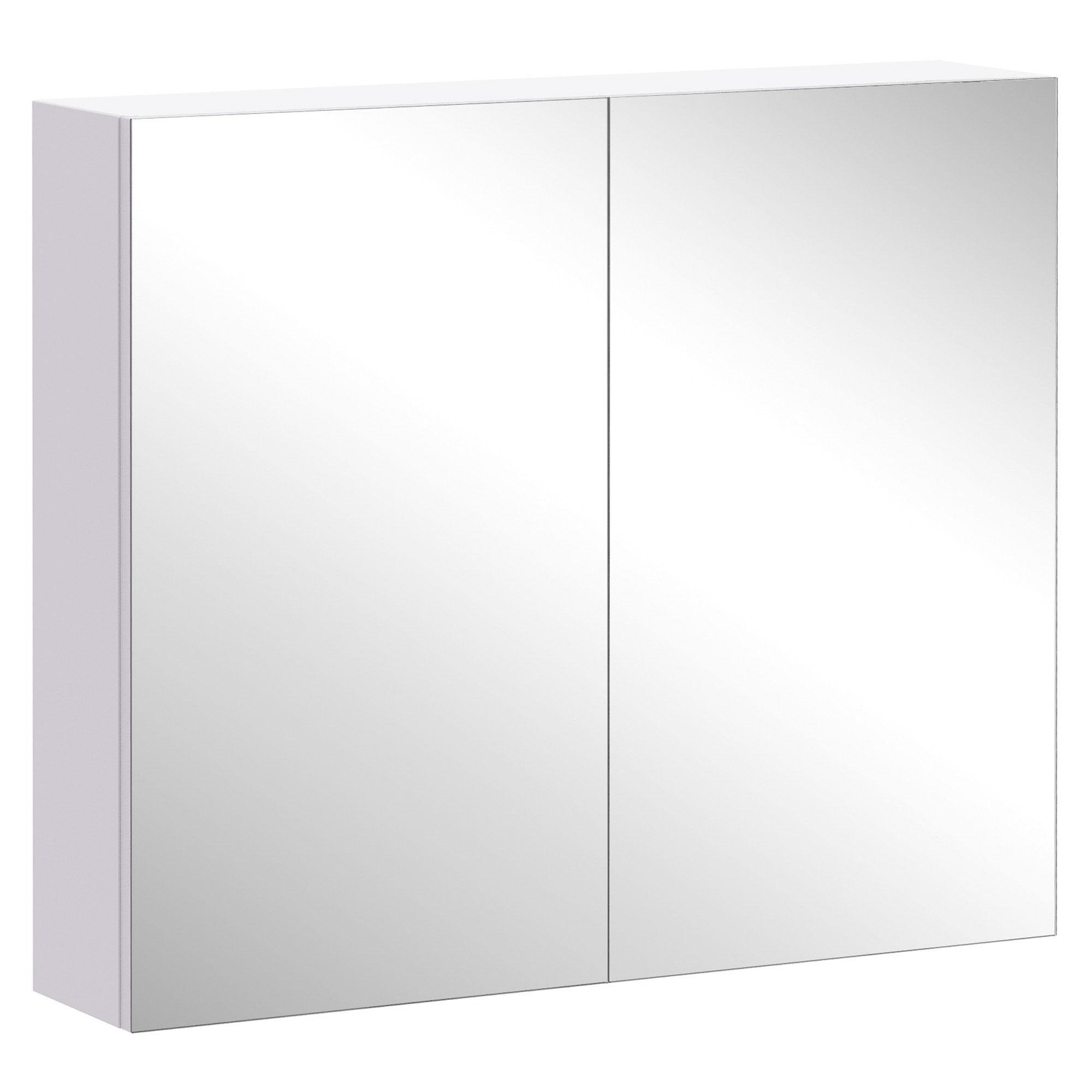 White 27.5 Inch Medicine Cabinet with Adjustable Shelf