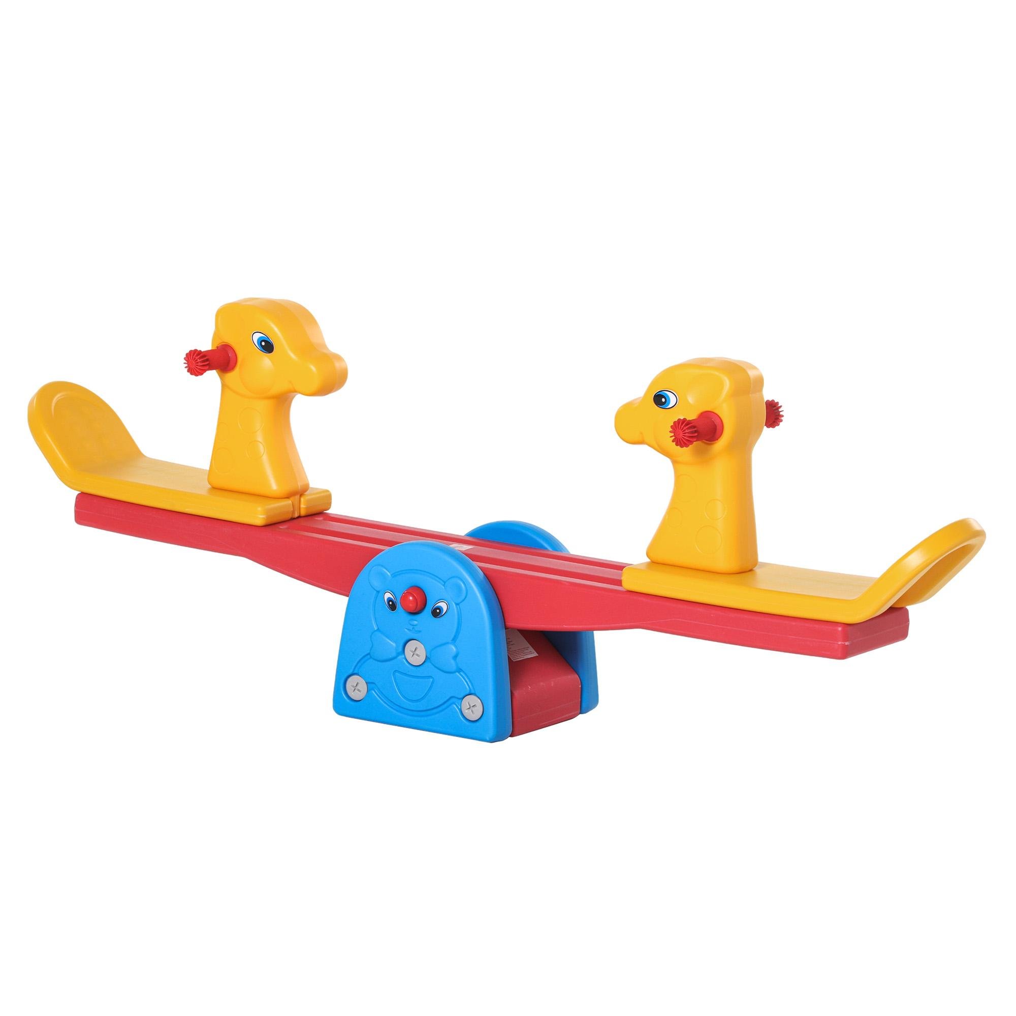 Deer Toddler Seesaw with Easy-Grip Handles, 59 in