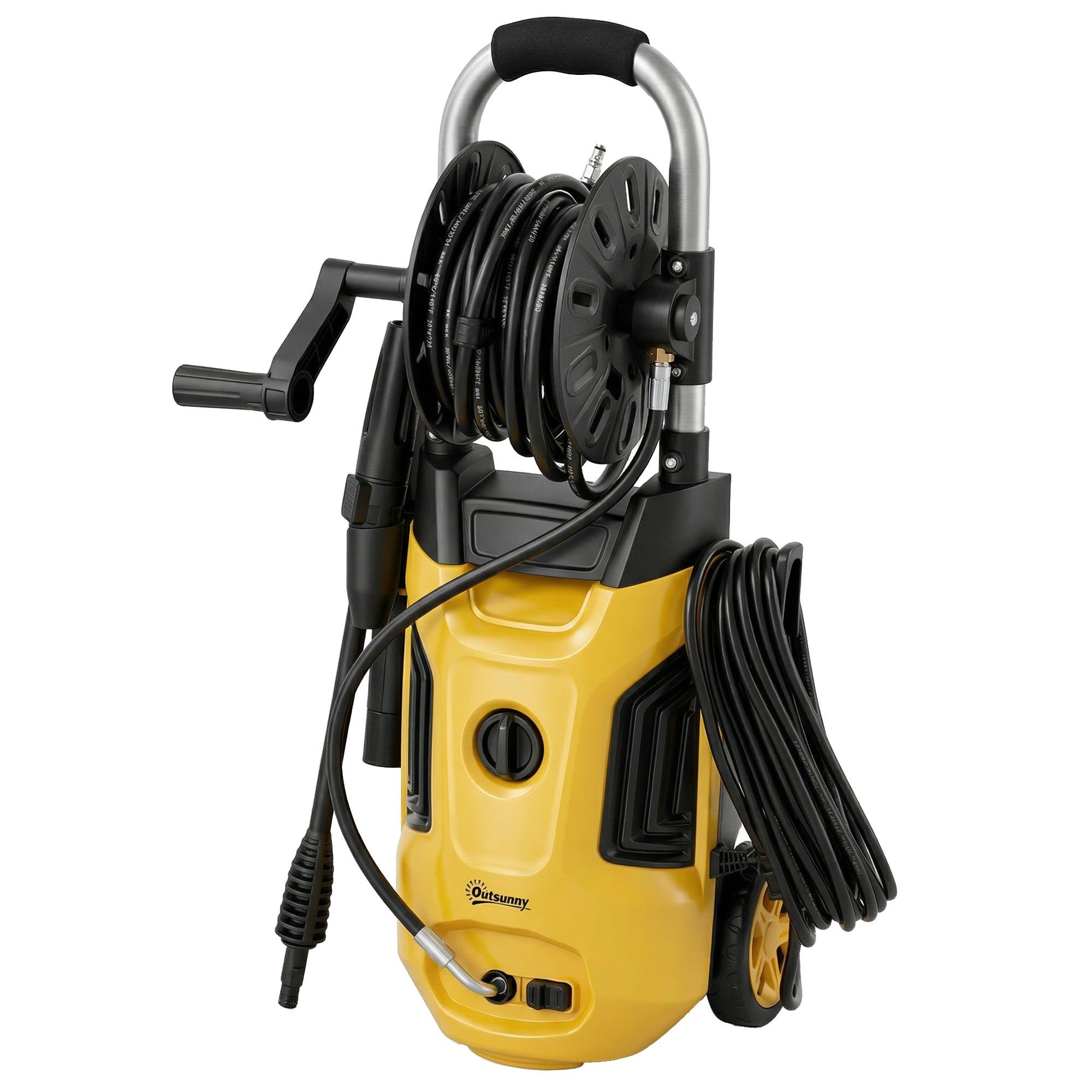 Yellow 2176 PSI Pressure Washer with 1.9 GPM Flow